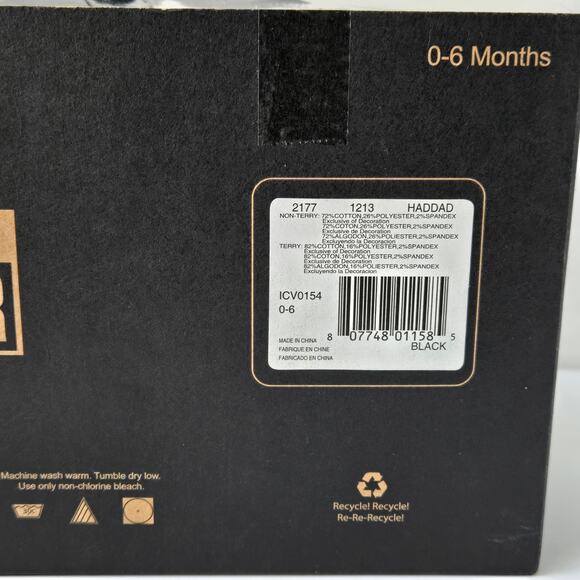 Converse All Star NEW 4-Pack Infant Booties Socks Size 0-6 Months NIB Gift Box - Picture 9 of 12